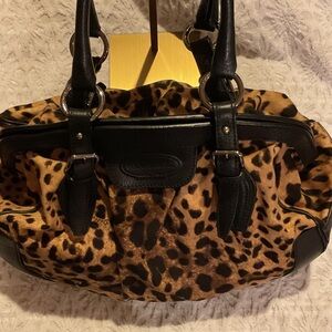 Dolce & Gabbana Leopard Print Shoulder Bag